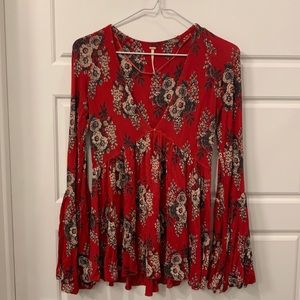 Free People Long Sleeve Blouse